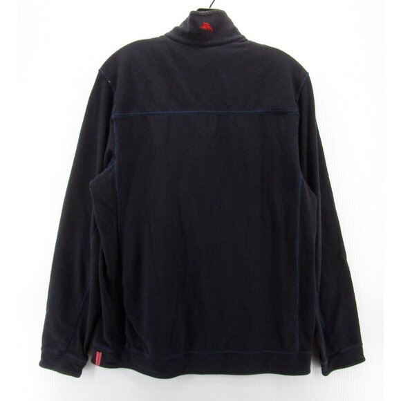 New England Patriots Sweatshirt Medium Tommy Bahama NFL 1/4 Zip Knit - Picture 7 of 13